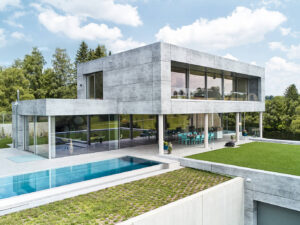 Fatada ventilata locuinta privata | panouri ALUCOBOND